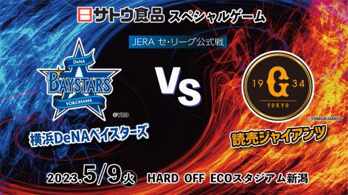 プロ野球セ・リーグ公式戦
「横浜DeNAベイスターズVS読売ジャイアンツ」
【特A席　１塁横浜側・３塁巨人側】
